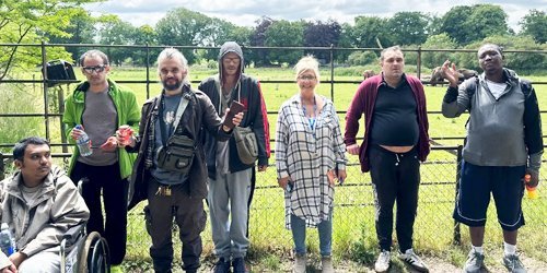 Sleapcross House activity showing community & connection