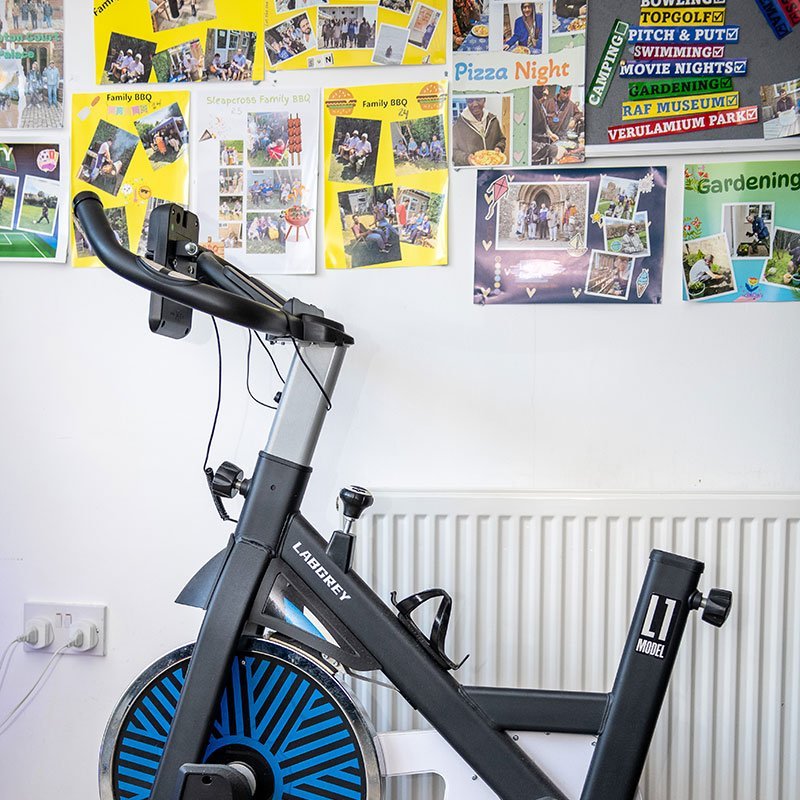 Exercise equipment available in the home